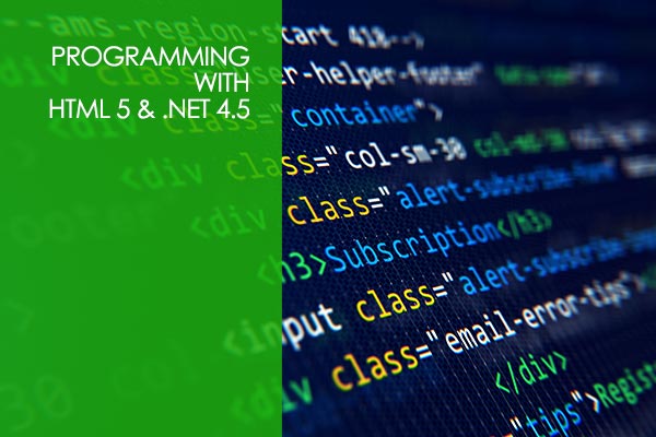 Microsoft .NET 4.5 Programming with HTML 5 Microsoft .NET 4.5 Programming with HTML 5